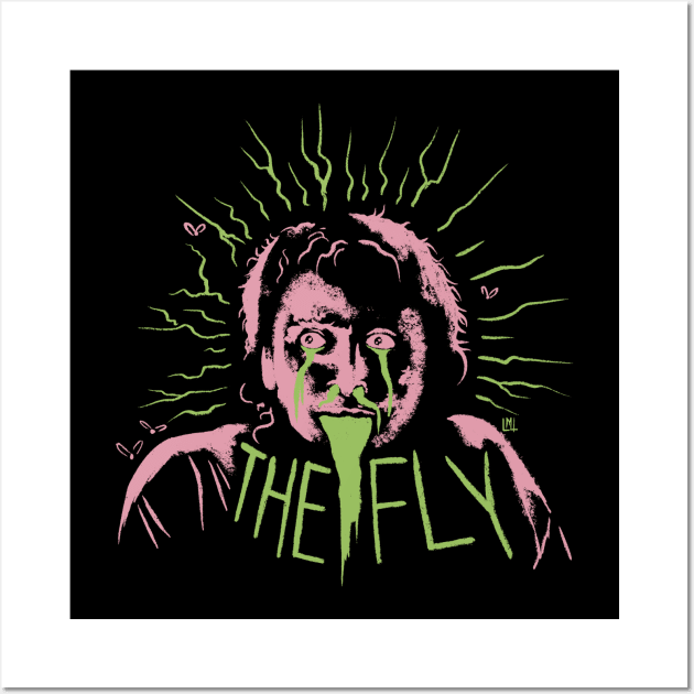 The Fly Wall Art by LoudMouthThreads